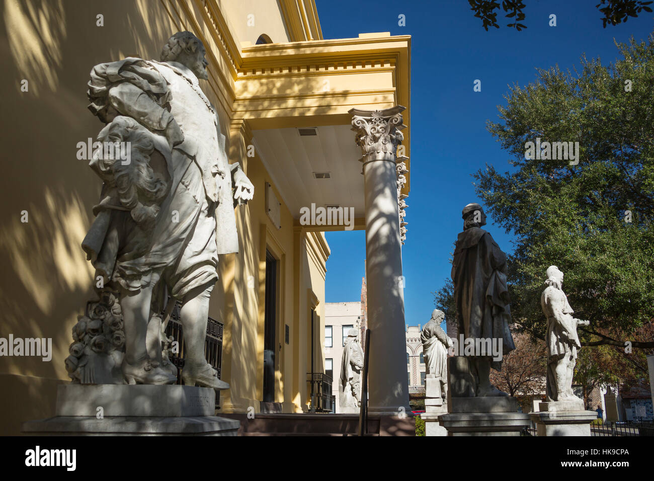 TELFAIR Accademia Arti museo del quartiere storico di Savannah in Georgia negli Stati Uniti Foto Stock