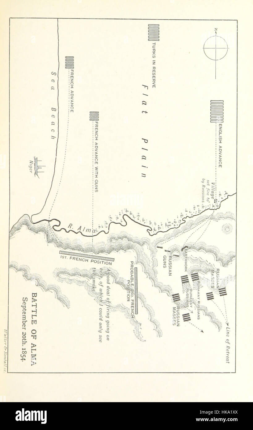 Immagine presa da pagina 95 di "Lettere dal Mar Nero durante la Guerra di Crimea, 1854-1855 ... Con illustrazioni' immagine presa da pagina 95 di "lettere fr Foto Stock