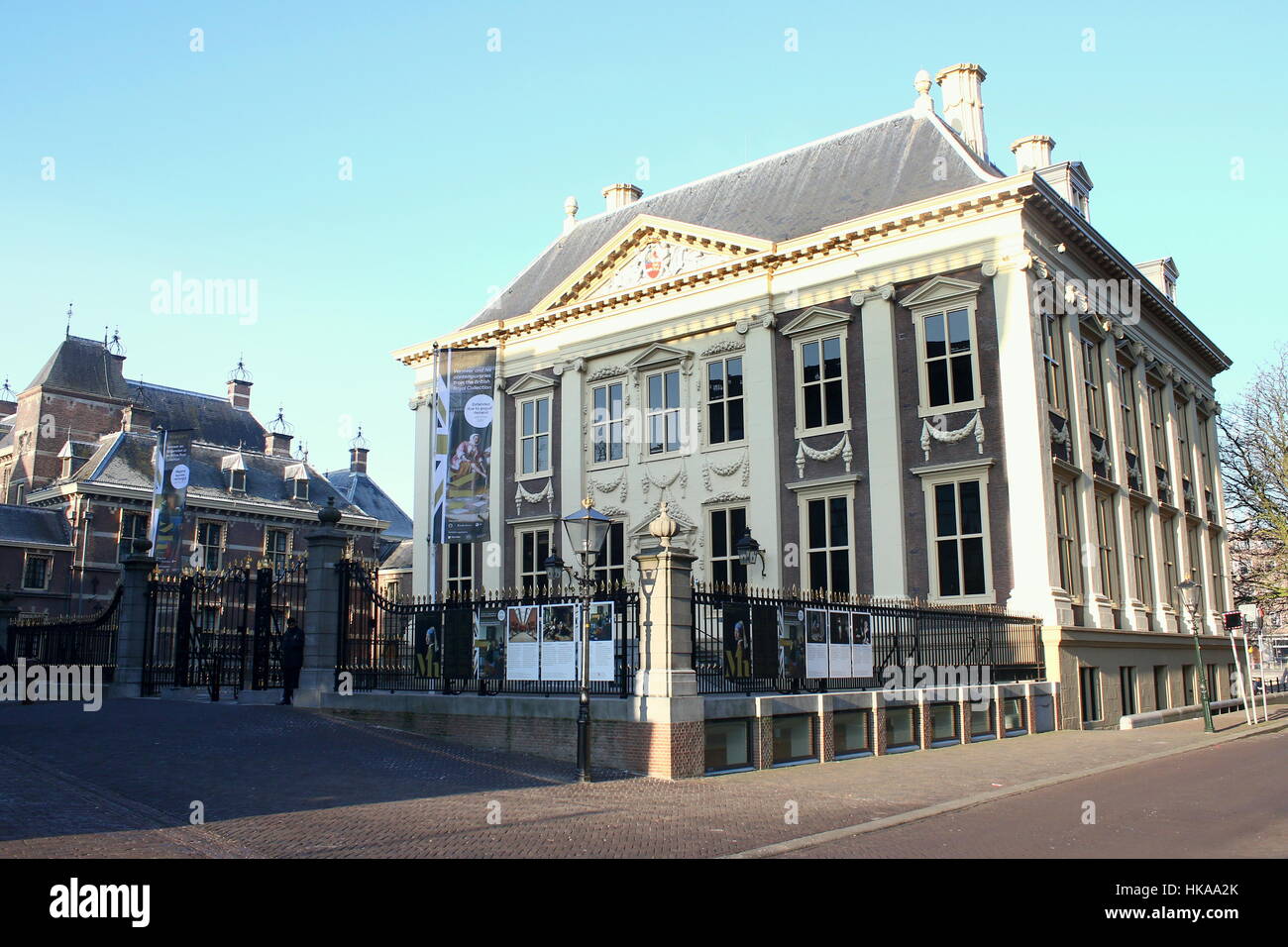 Il XVII secolo l'arte museo Mauritshuis, l'Aia (Den Haag), Paesi Bassi, Royal armadio di dipinti, principalmente dal Dutch Golden Age Foto Stock