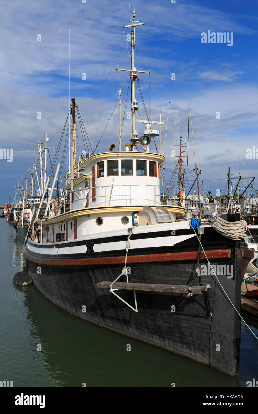 Steveston Villaggio di Pescatori, Vancouver, British Columbia, Canada Foto Stock