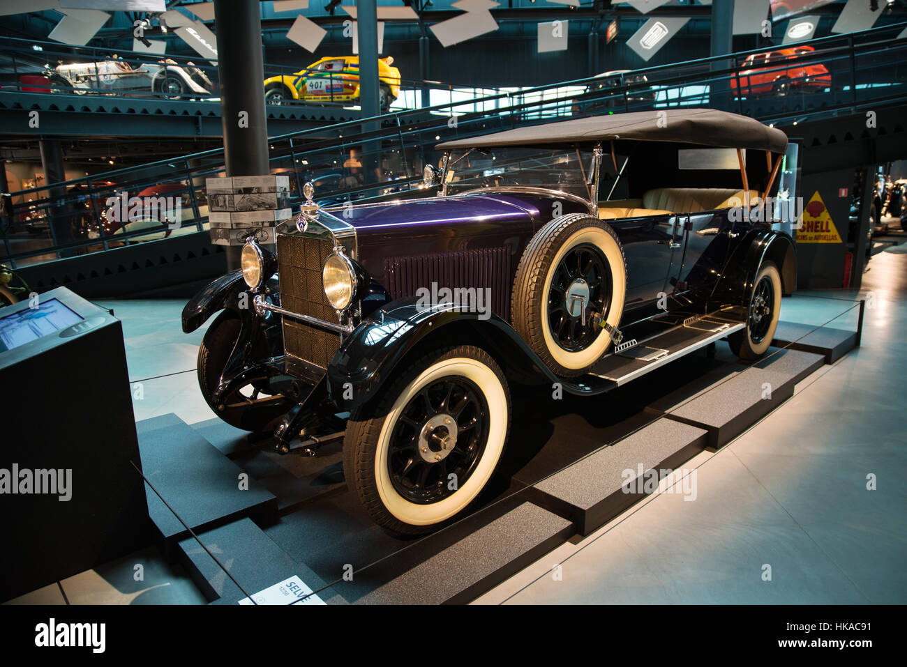 Selve 12/50 Tourer, 1927, Riga Motor Museum, Lettonia Foto Stock