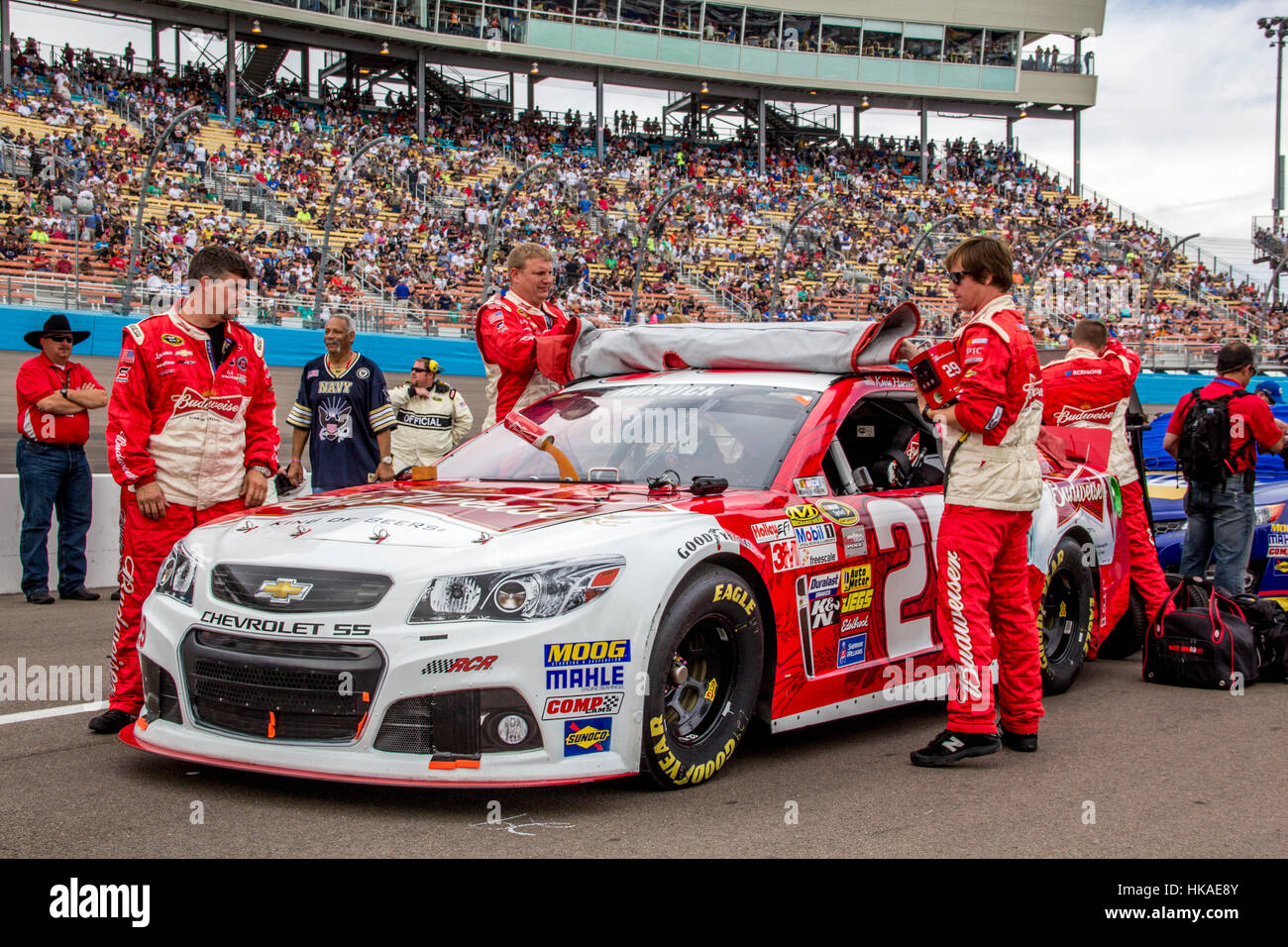 NASCAR American Car Racing Foto Stock