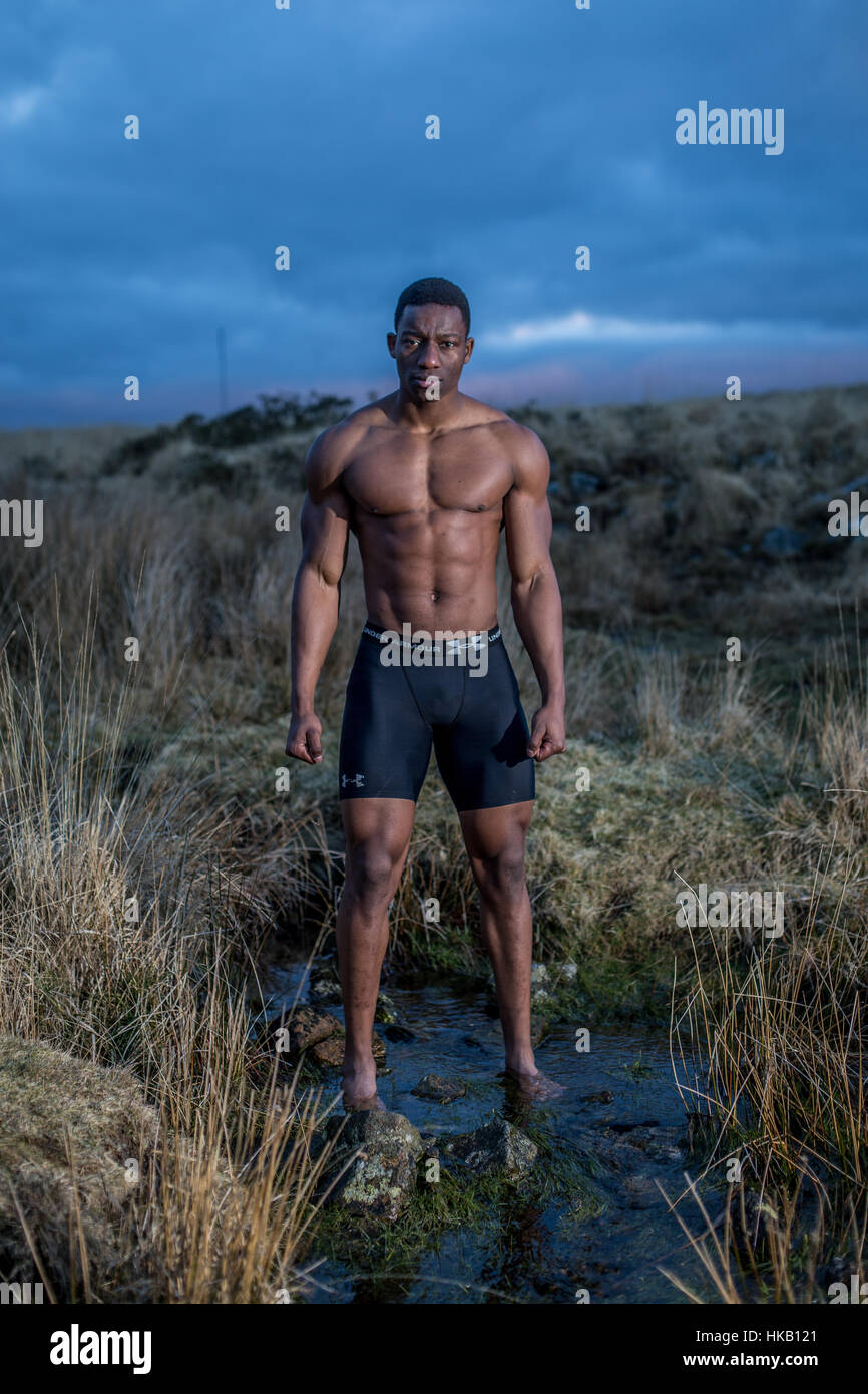 Lubomba Munkuli. Dartmoor Devon, Regno Unito. Foto Stock