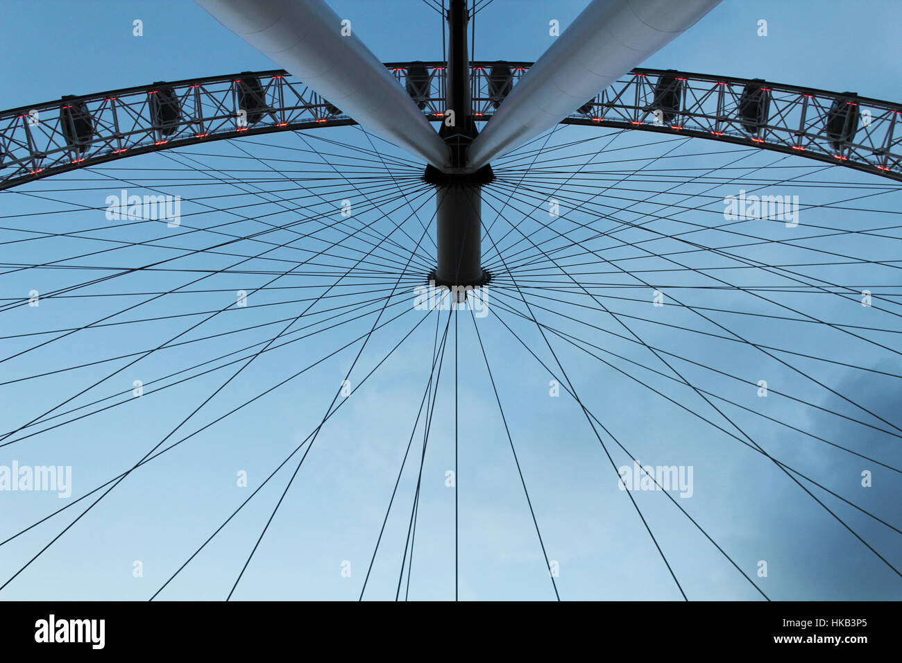 London Eye Foto Stock