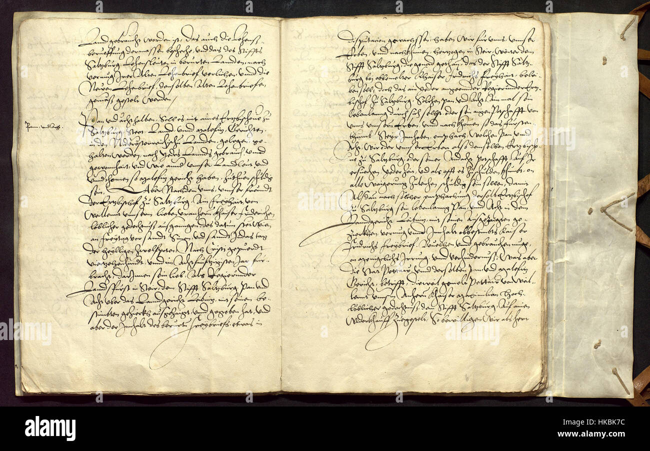 "Rezess von Wien" (1535) è un documento storico o dipinto relativo ad una risoluzione legale o diplomatica a Vienna. Riflette il governo e la politica storica del Sacro Romano Impero durante il XVI secolo. Foto Stock