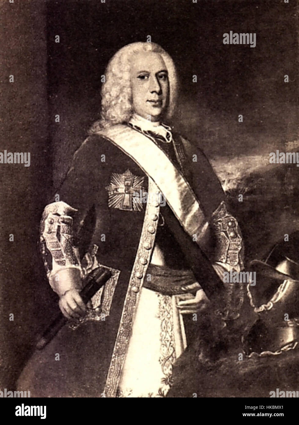 Frederik Anton Wedel Jarlsberg, un nobile e artista norvegese, è noto per i suoi ritratti del XVIII secolo e le raffigurazioni storiche. Le sue opere si concentrano spesso sulla nobiltà norvegese e sulla vita aristocratica durante il periodo barocco, mostrando stili e tecniche raffinati. Foto Stock Frederik Anton Wedel Jarlsberg, un nobile e artista norvegese, è noto per i suoi ritratti del XVIII secolo e le raffigurazioni storiche. Le sue opere si concentrano spesso sulla nobiltà norvegese e sulla vita aristocratica durante il periodo barocco, mostrando stili e tecniche raffinati. Foto Stock