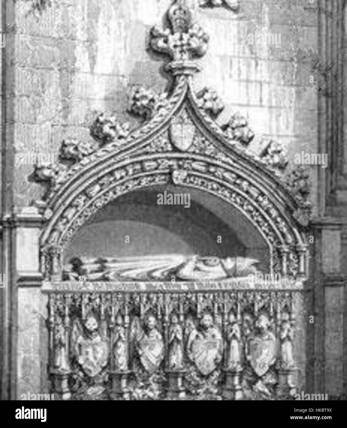 La tomba di Cardeny è un sito archeologico noto per il suo significato storico. Questa opera d'arte rappresenta il design della tomba e l'importanza culturale che detiene come luogo di sepoltura, riflettendo antiche pratiche di sepoltura e stili architettonici. Foto Stock