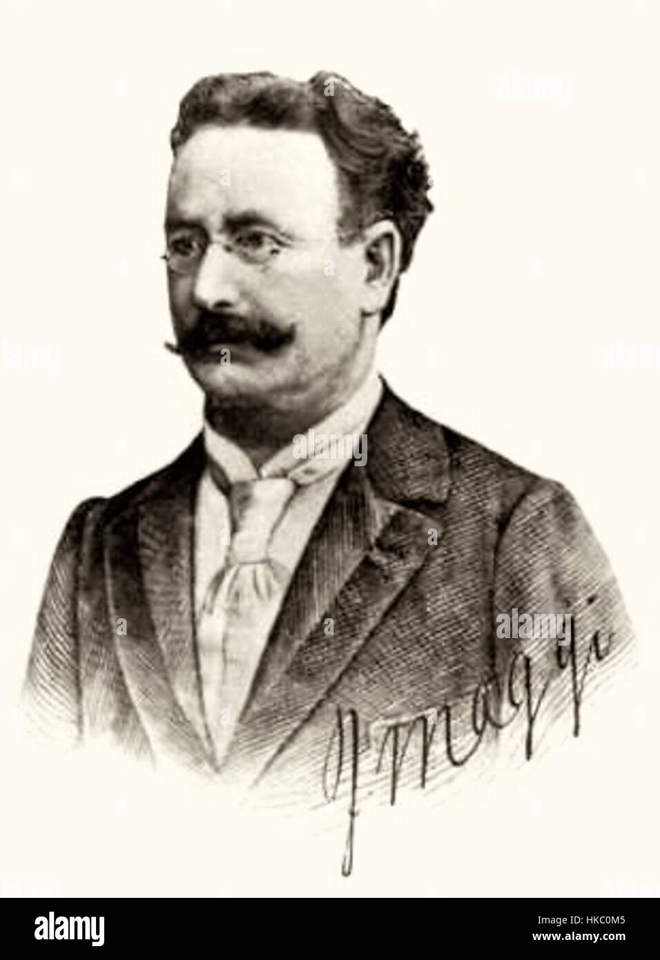 Questa opera d'arte è dedicata a Julius Maggi, il fondatore del famoso marchio di cibo. Presenta una rappresentazione dettagliata della sua immagine e mette in evidenza la sua influenza sull'industria alimentare. Il dipinto è un tributo al suo ruolo pionieristico nell'introduzione di prodotti alimentari convenienti e convenienti alle masse. Foto Stock