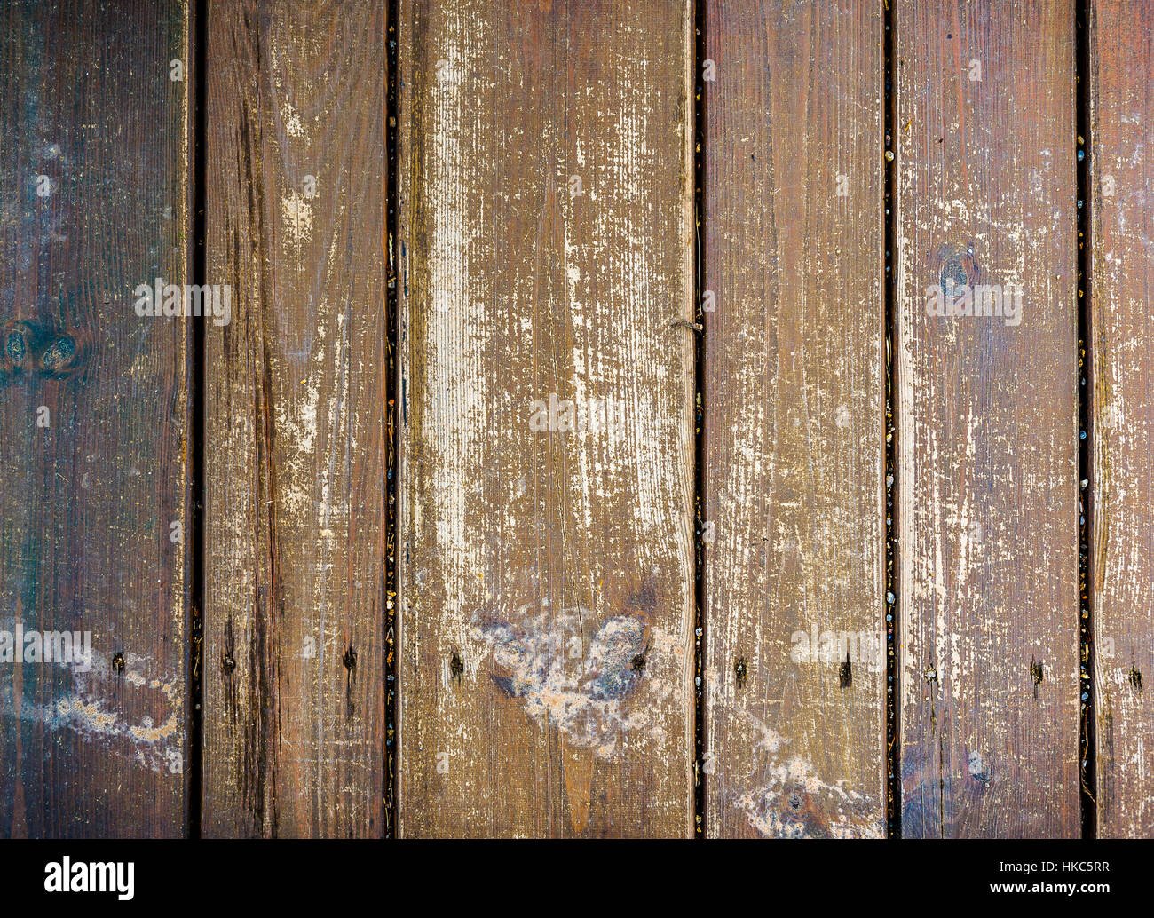 Naturale Texture di legno vecchio scrivania tavole di piastrelle per pavimento duro materiale vintage. Naturalmente invecchiato. Immagine ad alta risoluzione Foto Stock