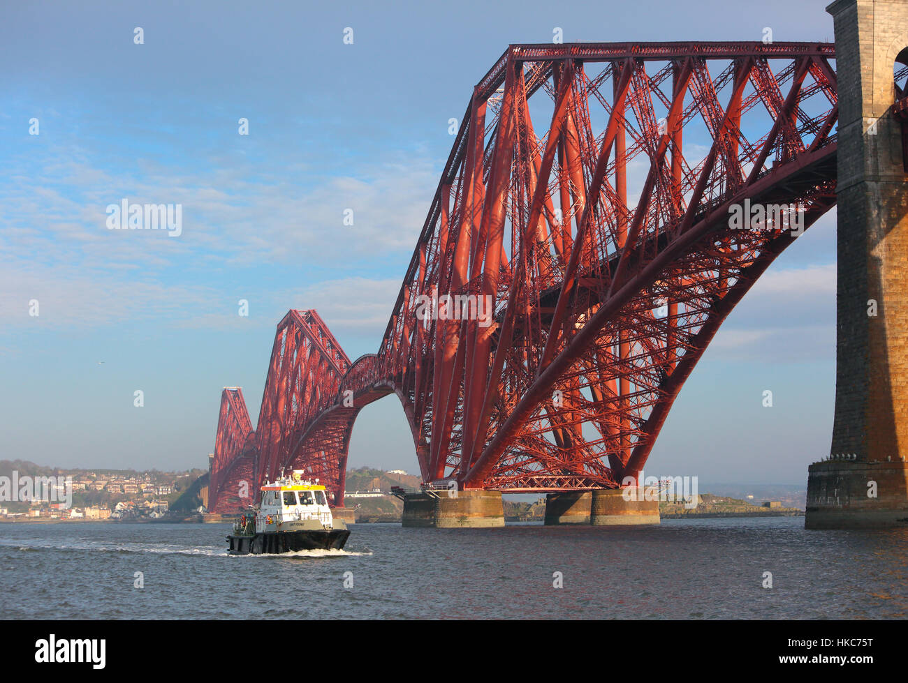 Il Ponte Forth Railway,South Queensferry,Edinburgh Foto Stock