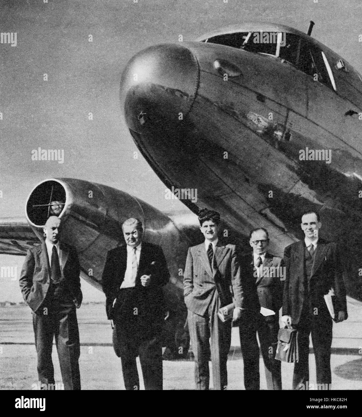 Vickers V618 Nene Viking mondi primo getto powered aerei passeggeri. Foto Stock