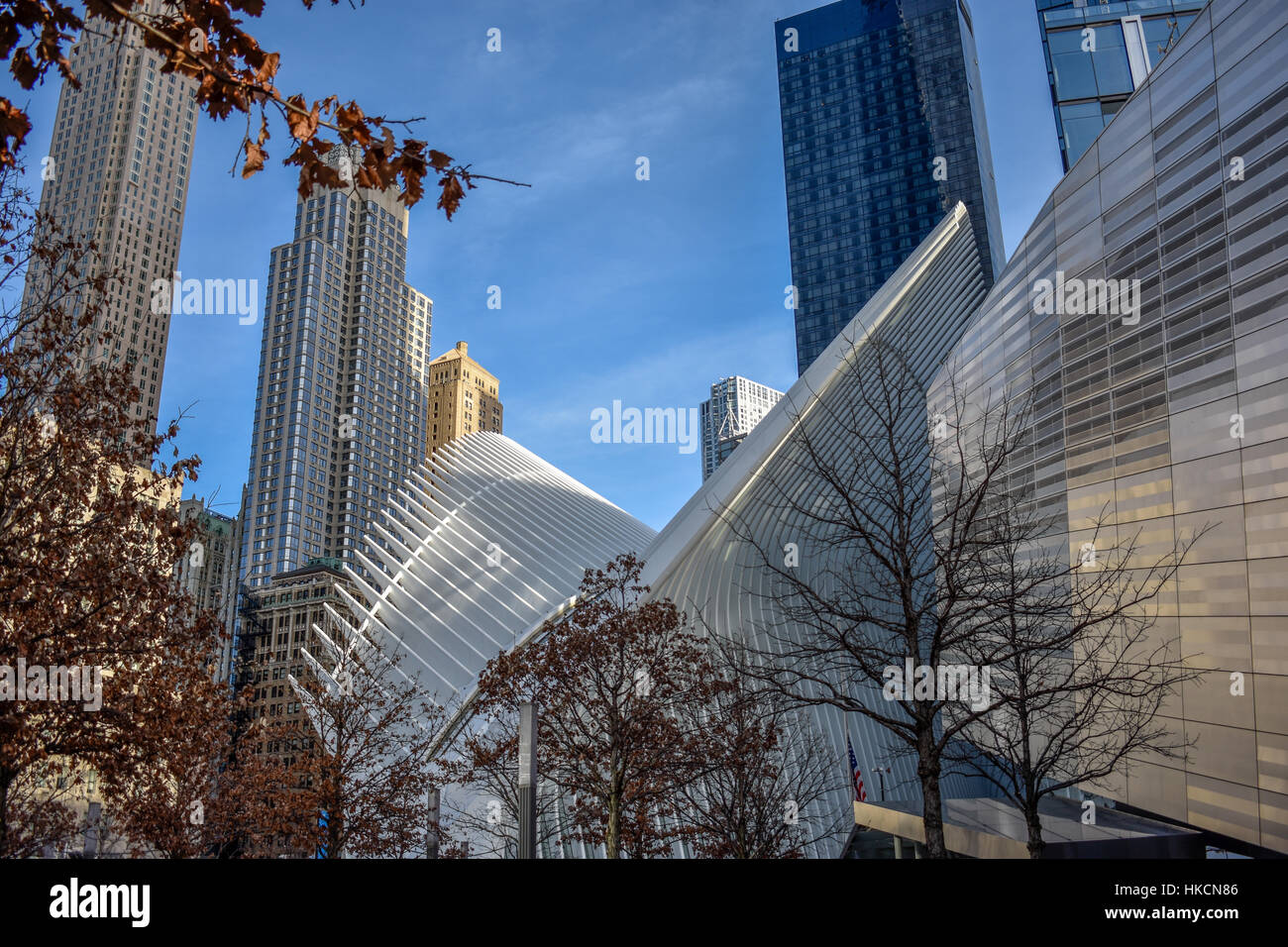 World Trade Center Station Foto Stock