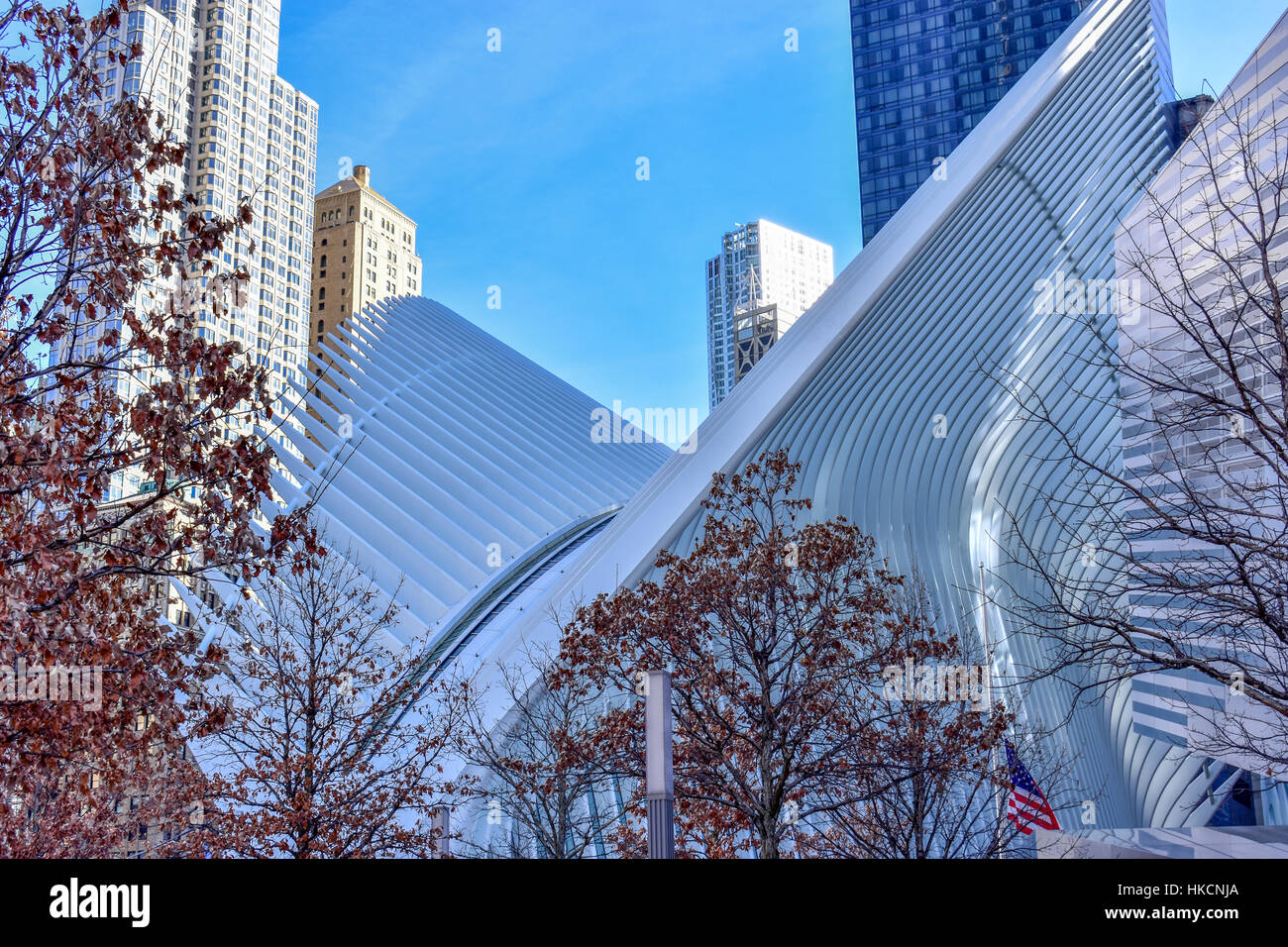 World Trade Center Station Foto Stock