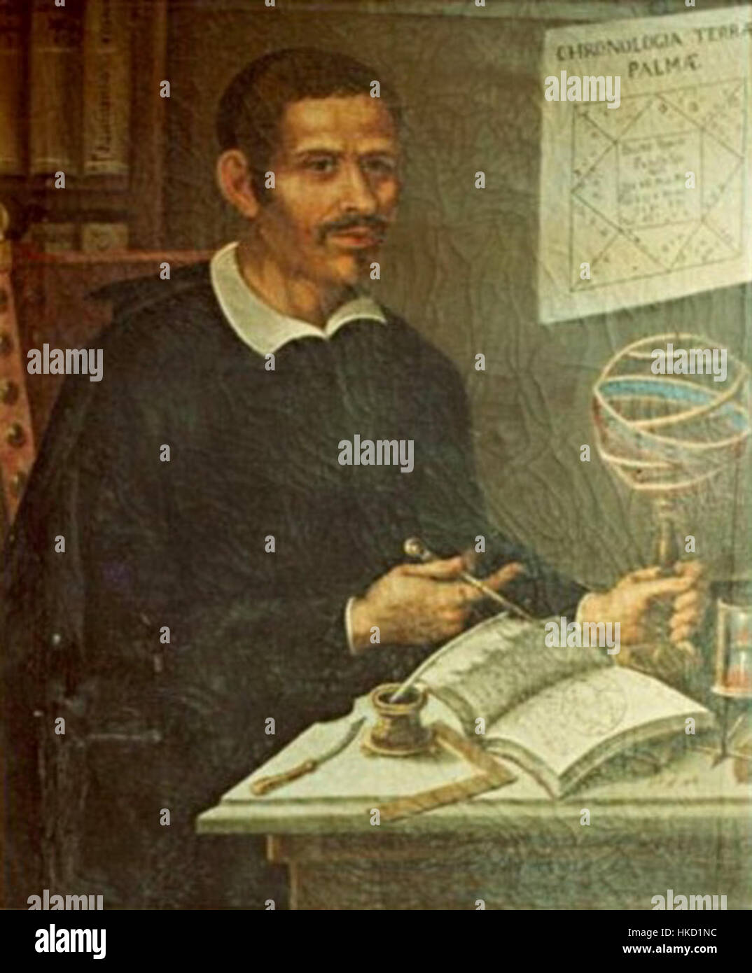 L'opera d'arte intitolata "GB Odierna" presenta uno studio dettagliato della natura o del soggetto storico, che mostra lo stile distintivo dell'artista e l'attenzione ai dettagli. Offre uno scorcio sull'approccio del periodo alla pittura paesaggistica e di genere. Foto Stock