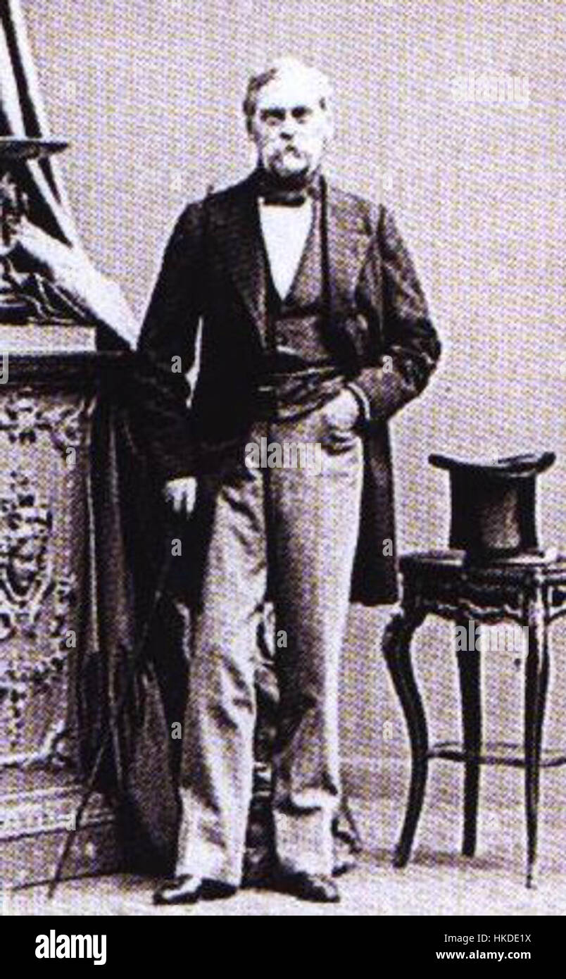 Alphonse de Grouchy (1789–1864) è stato un generale e politico francese, noto per il suo ruolo nelle guerre napoleoniche e per i contributi alla strategia militare durante il XIX secolo. Foto Stock