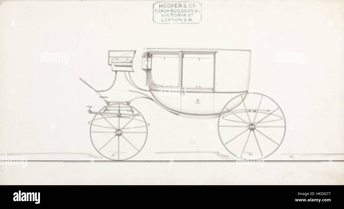 Questo dipinto raffigura un pullman della fine del XIX secolo, tra il 1850 e il 1900, che cattura il veicolo trainato da cavalli in un contesto storico. Il coach viene presentato con particolare attenzione al suo design e al ruolo che ha svolto nel trasporto durante il periodo. Foto Stock