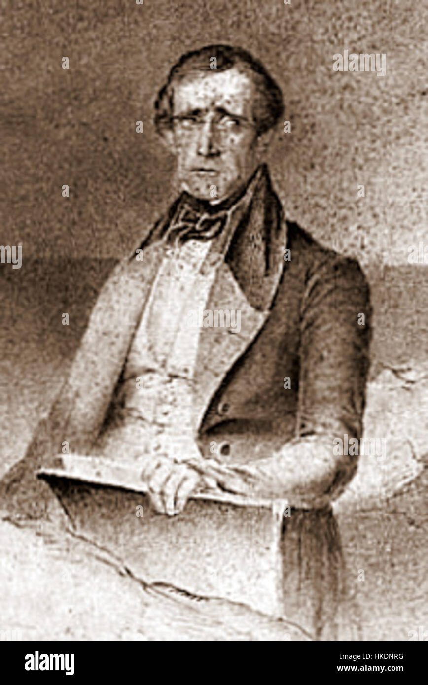 Il disegno di Robert Cooke del 1835 di FitzHugh Lane cattura un momento della storia americana. L'opera, ospitata dall'American Antiquarian Society, mette in evidenza i dettagli del periodo di tempo con accuratezza storica. Foto Stock