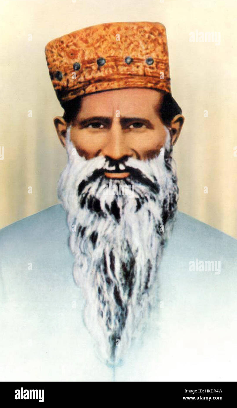 Shiv Dayal Singh Ji fu un influente leader spirituale e il fondatore del movimento Radha Soami Satsang Beas. I suoi insegnamenti si concentrano sulla meditazione e sulla pratica della spiritualità interiore per raggiungere l'illuminazione. Foto Stock Shiv Dayal Singh Ji fu un influente leader spirituale e il fondatore del movimento Radha Soami Satsang Beas. I suoi insegnamenti si concentrano sulla meditazione e sulla pratica della spiritualità interiore per raggiungere l'illuminazione. Foto Stock