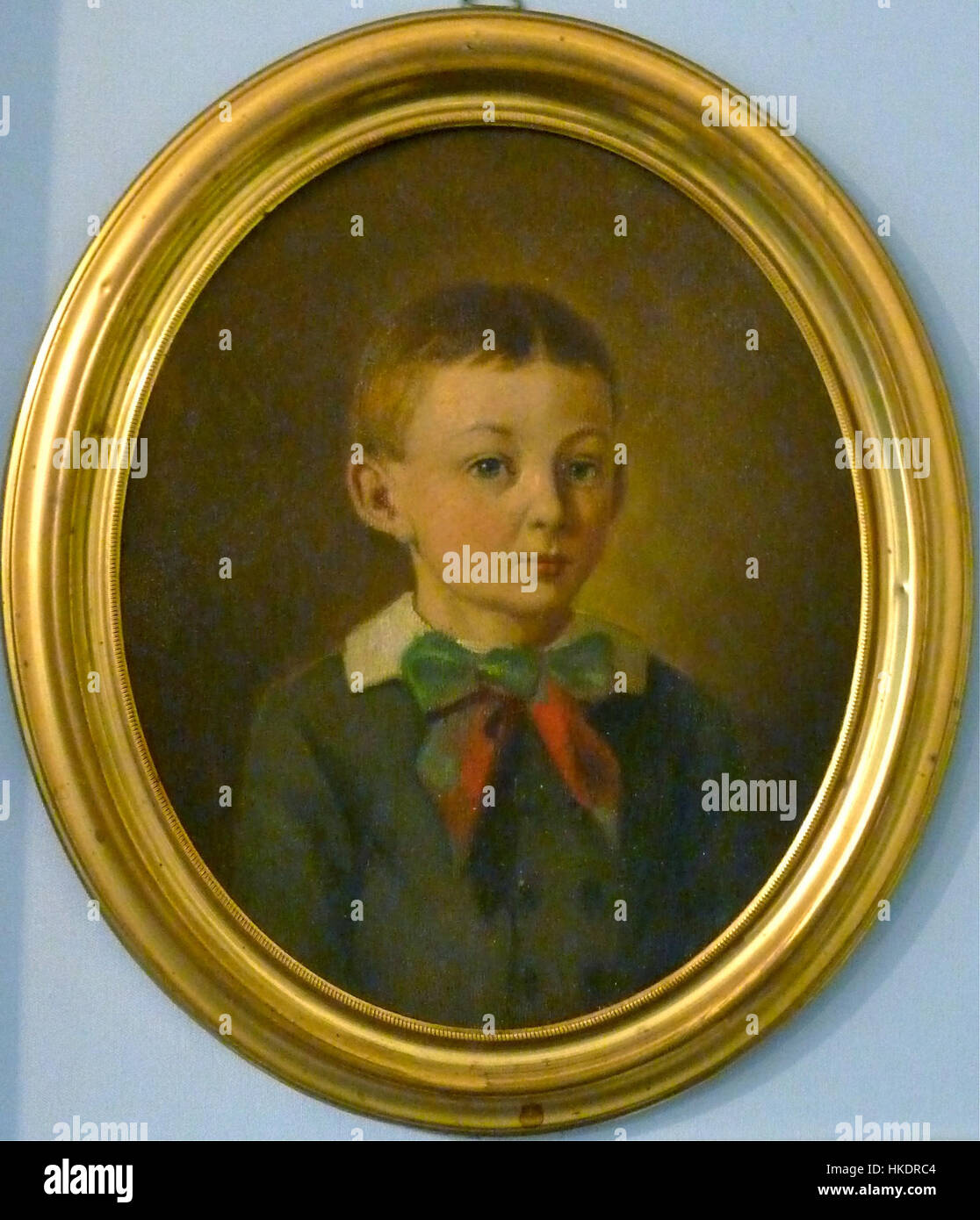 Le opere d'arte di Marius Beul Hermann combinano lo stile moderno con influenze classiche. Il suo uso di colori vivaci e composizioni audaci parla del suo approccio innovativo all'arte contemporanea, combinando elementi astratti e realistici per creare storie visive coinvolgenti. Foto Stock