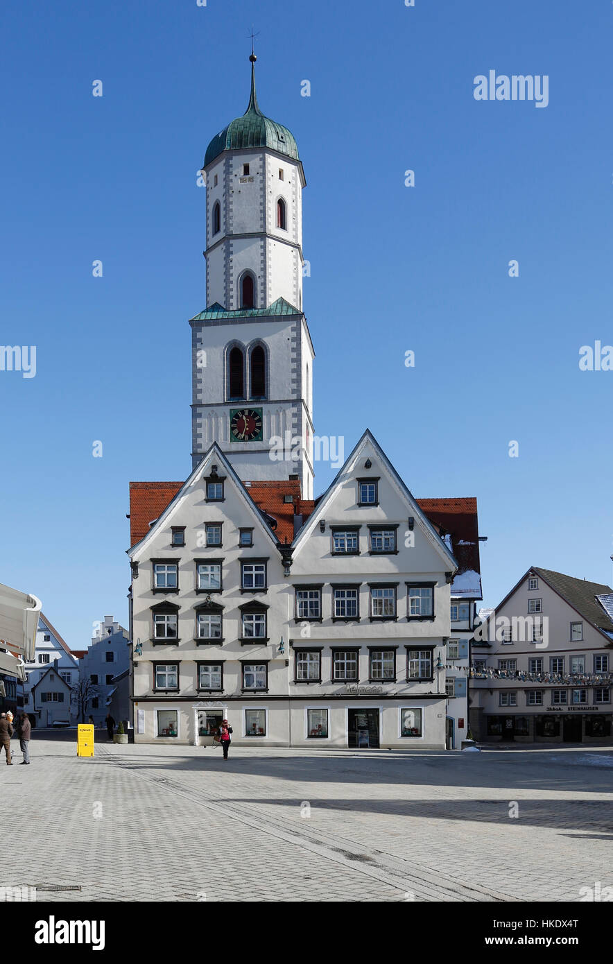 Mercato di Santa Maria la Chiesa, Biberach, Baden-Württemberg, Germania Foto Stock
