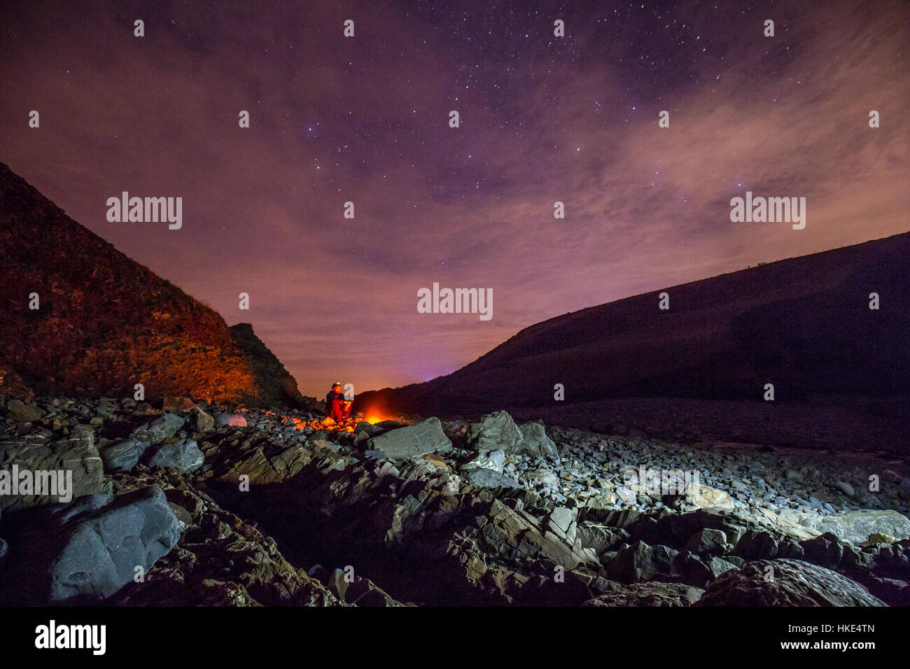 Fuga per il Wild Foto Stock