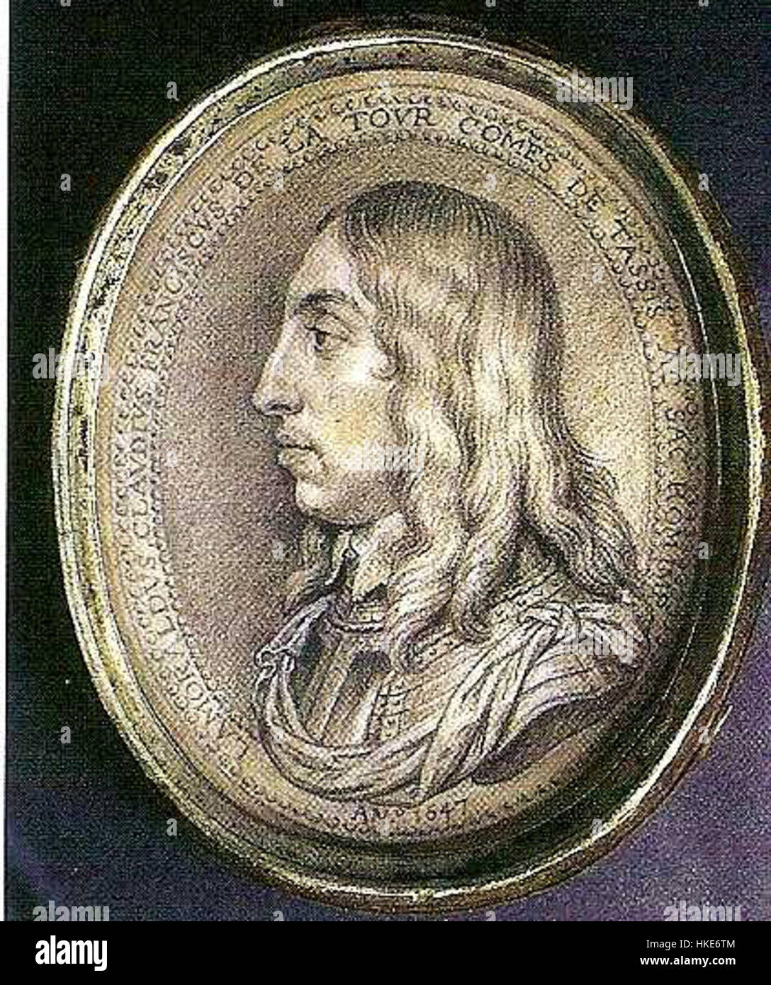 Lamoral Claudius Franz von Thurn und Taxis era un nobile e una figura storica, spesso raffigurato in dipinti che riflettono il suo alto status sociale e la nobile stirpe durante il periodo barocco. Foto Stock