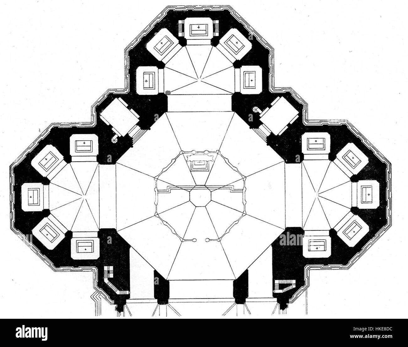 LaspeyresFlorencePlan Foto Stock