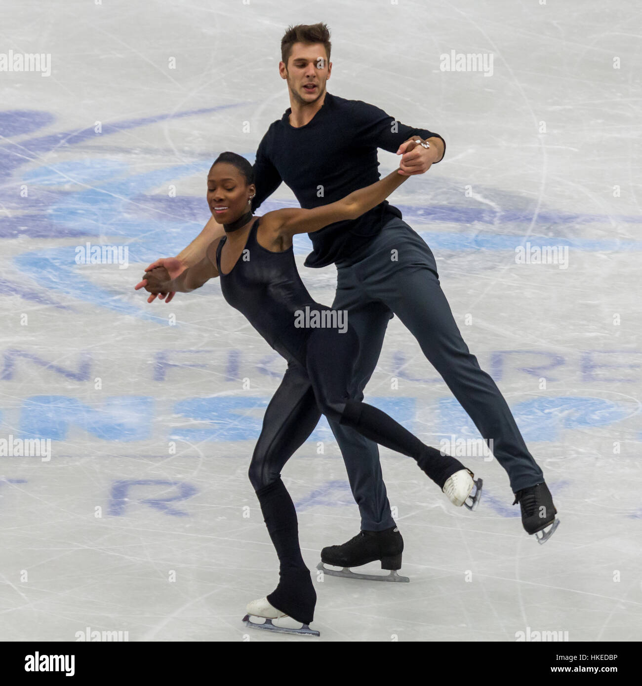 Vanessa James, Morgan Cipres Foto Stock