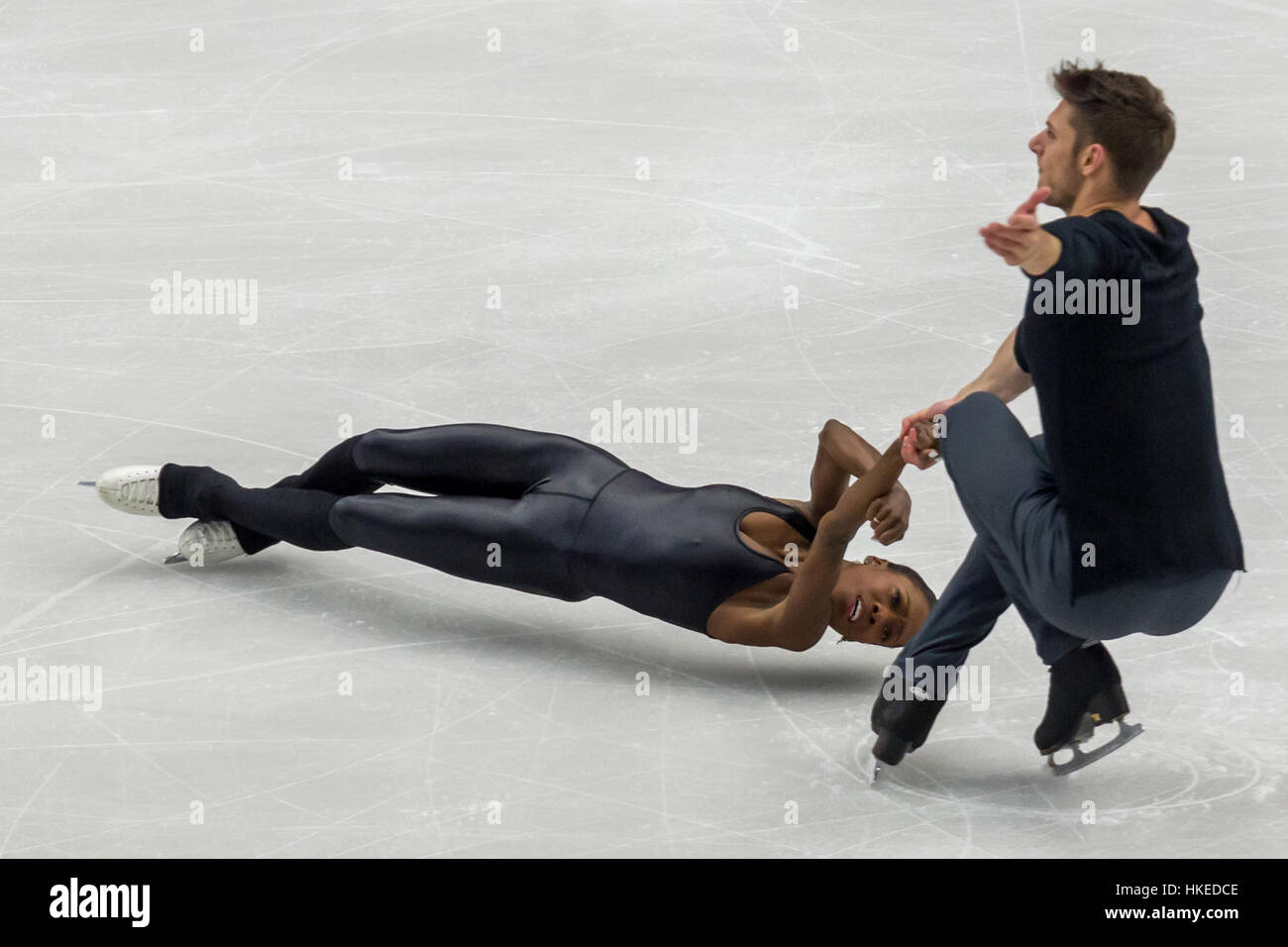 Vanessa James, Morgan Cipres Foto Stock
