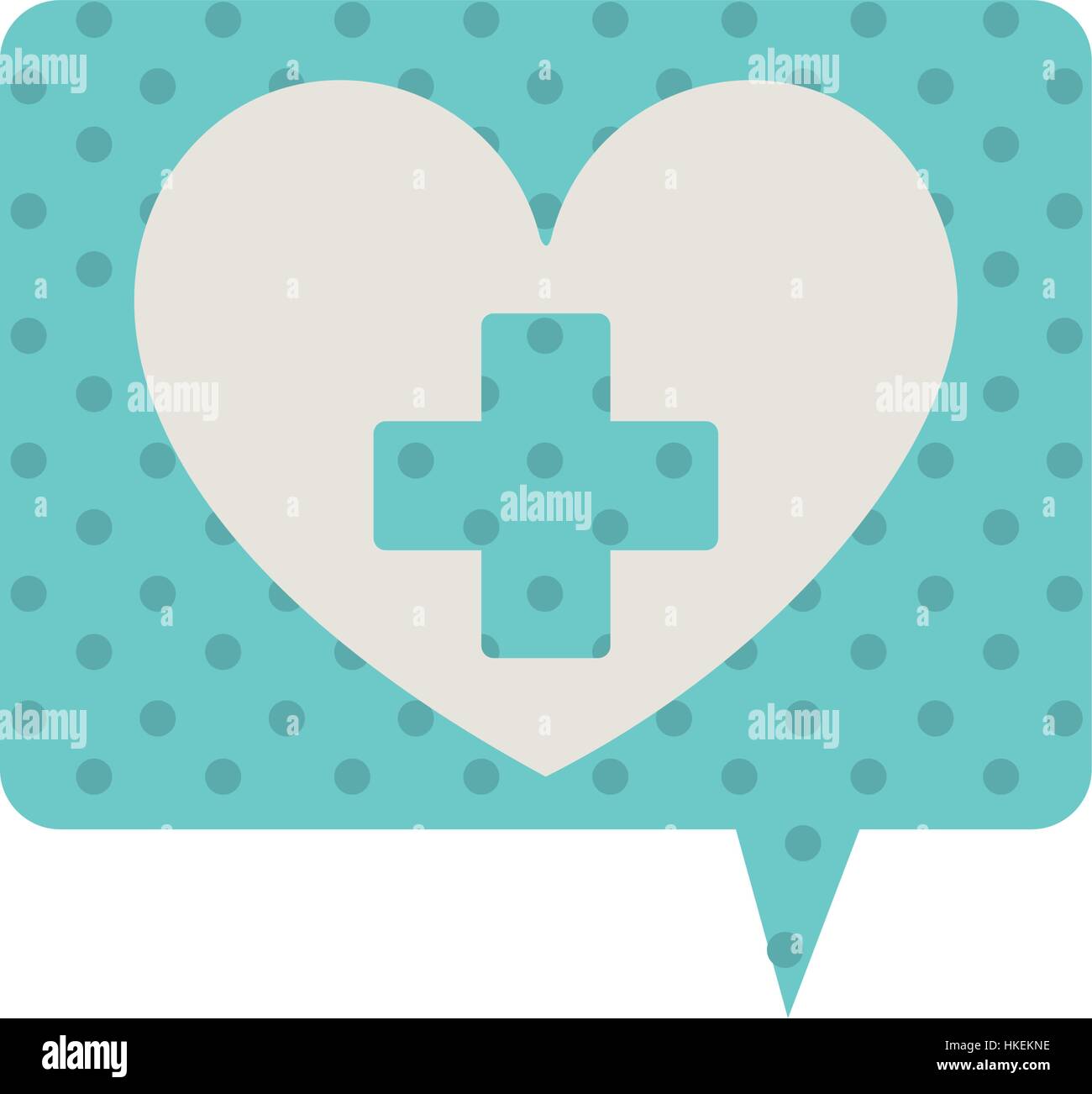 Cuore mediche healthcare icona illustrazione vettoriale graphic design Illustrazione Vettoriale