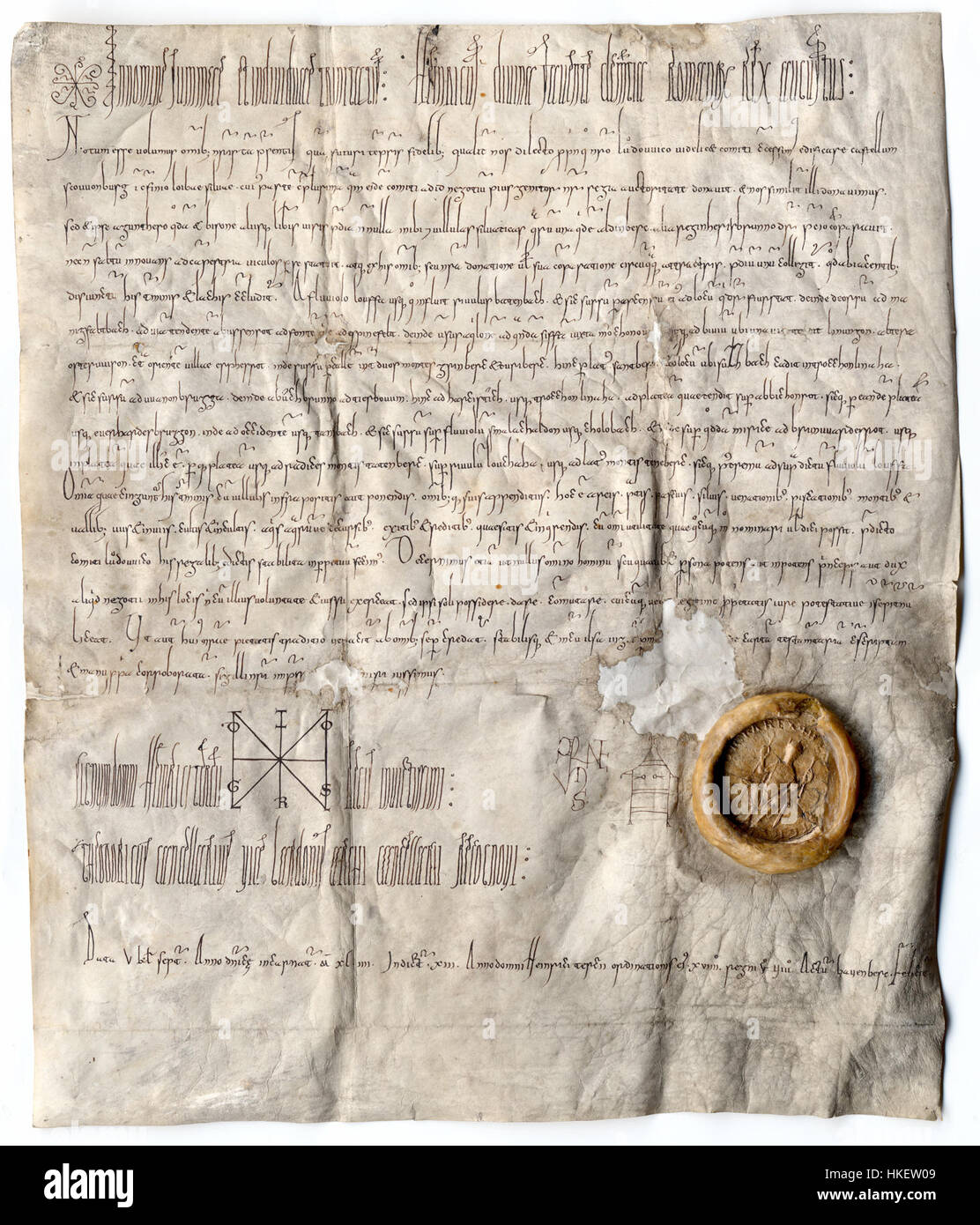 Questo pezzo, intitolato "ThStA Gotha QQ i g 2r", è un'opera d'arte che rappresenta temi storici o culturali. Conosciuta per il suo collegamento con gli archivi di Gotha, mette in risalto l'arte archivistica e il significato storico della regione. Foto Stock