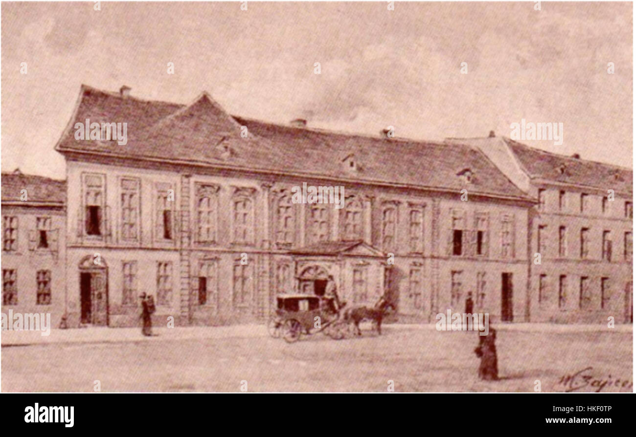 L'Apollosaal di Vienna è un'iconica sala storica, conosciuta per la sua architettura classica e la ricca storia culturale. Questa immagine cattura la grandezza della sala, mostrando le sue caratteristiche architettoniche e il significato culturale nella storia austriaca. Foto Stock