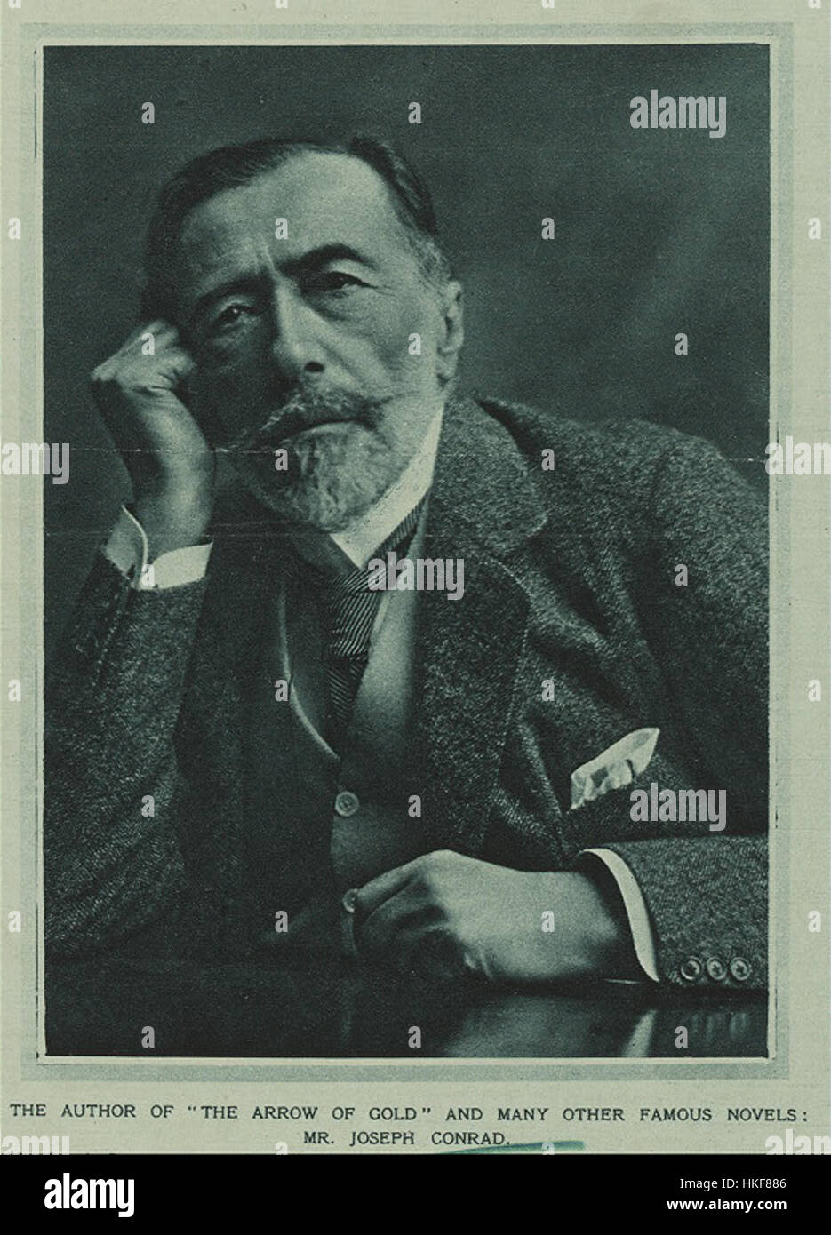 Joseph Conrad autore Foto Stock