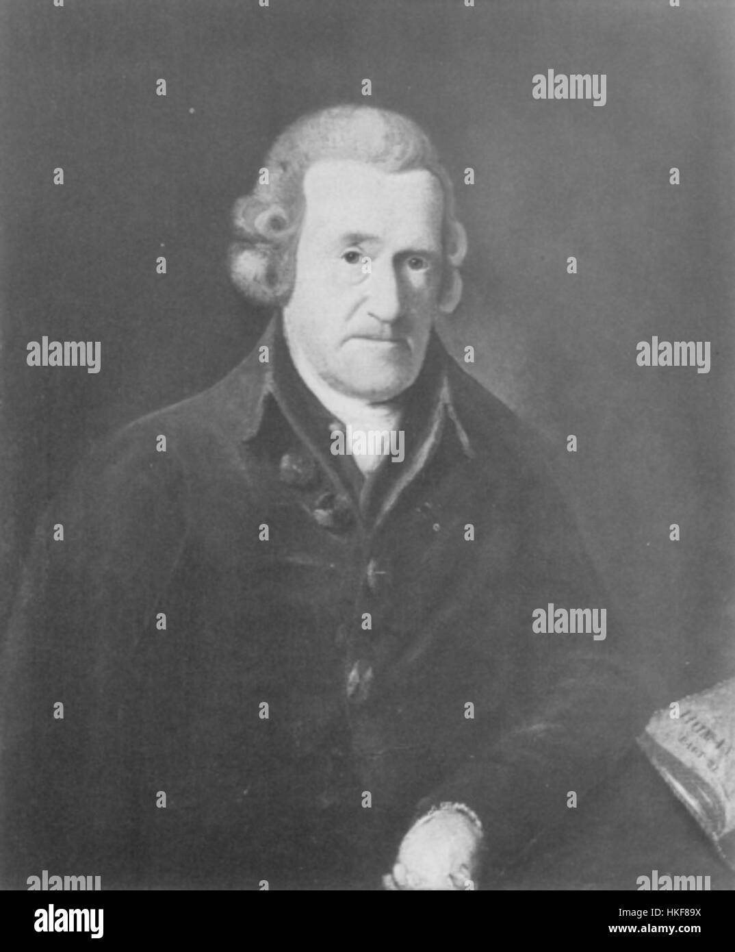 IsaacGreenwood ca1791 byWilliamLovett NYHistoricalSociety Foto Stock