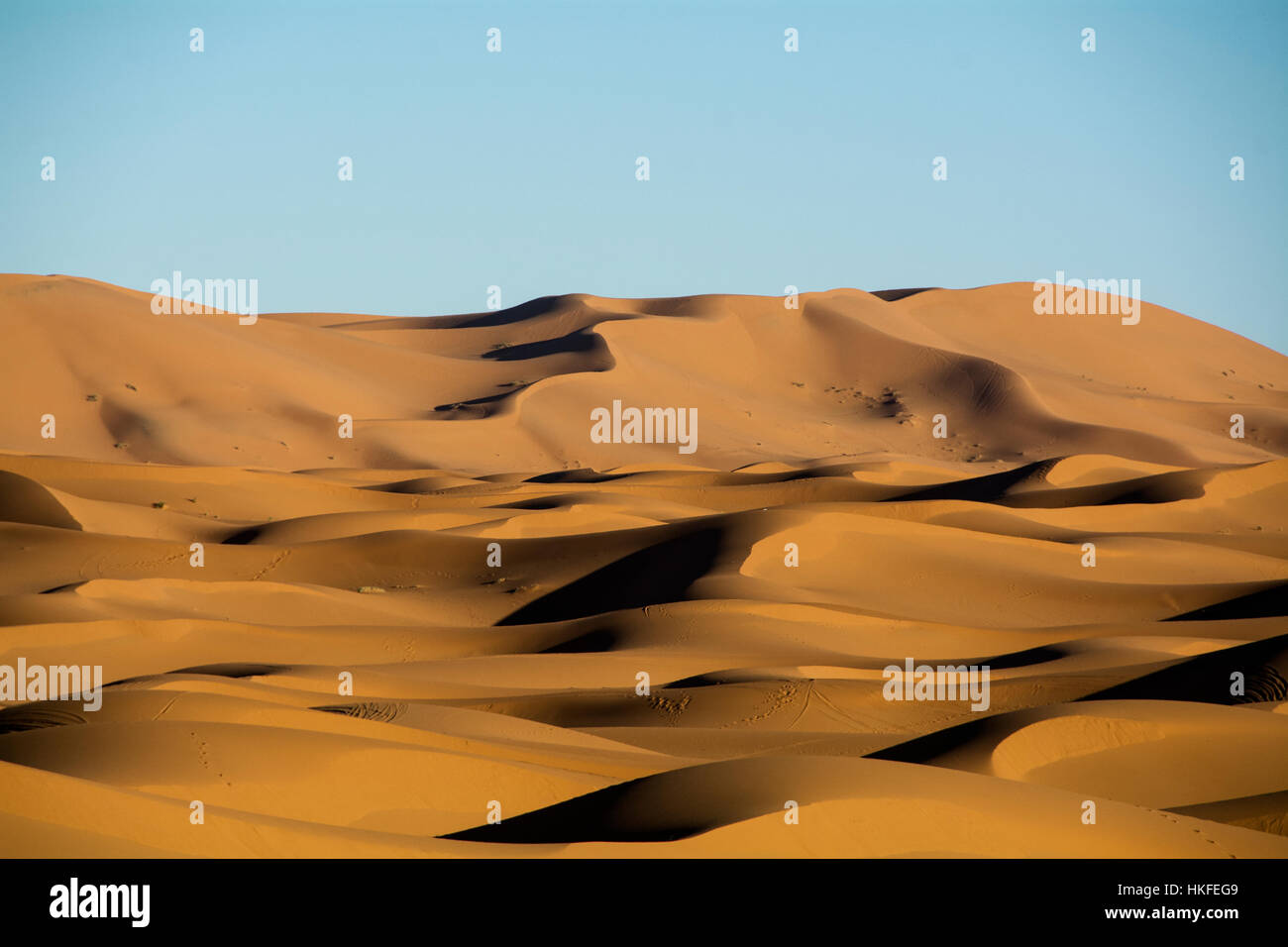 Il Marocco. Sahara Dessert. Foto Stock