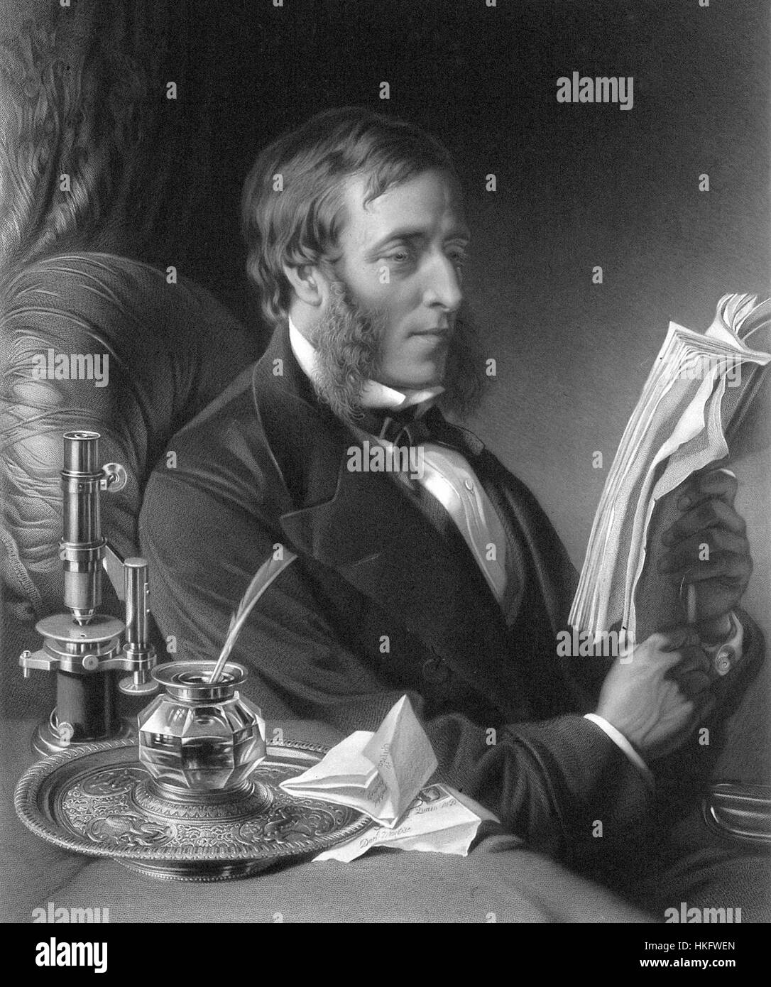 Richard Quain era un medico e artista irlandese, noto per i suoi contributi all'illustrazione medica. I suoi disegni dettagliati erano molto apprezzati per la loro accuratezza scientifica. Foto Stock