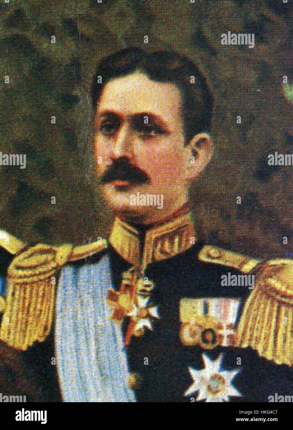 Questo ritratto del 1905 di Carlo di Svezia, il futuro re Carlo XVI Gustavo, fu dipinto durante i suoi primi anni. L'opera raffigura l'eredità della famiglia reale svedese, enfatizzando il lignaggio reale di Carlo. Foto Stock