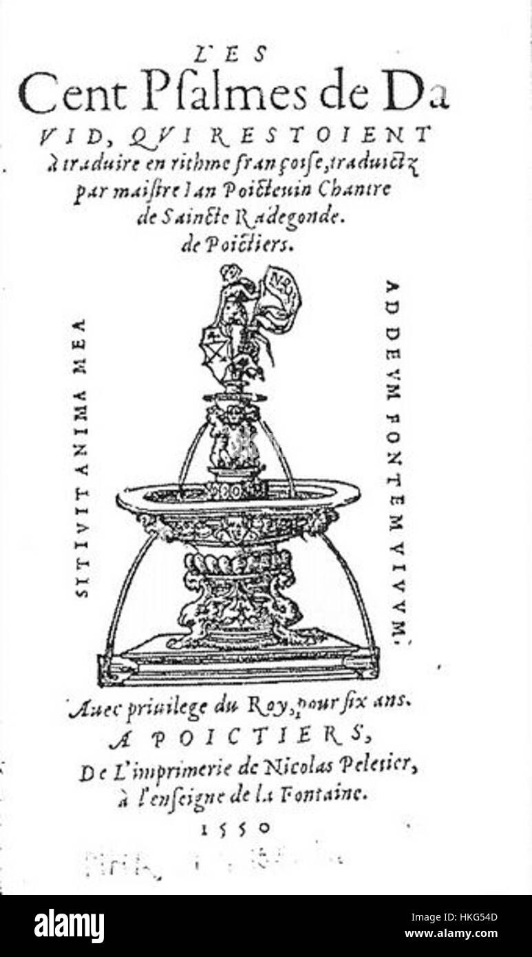 Questo dipinto del 1555 di Poitevin è un capolavoro storico che mostra la ritrattistica dell'epoca rinascimentale. Il rendering dettagliato riflette la raffinata tecnica e il contesto storico dell’artista. Foto Stock