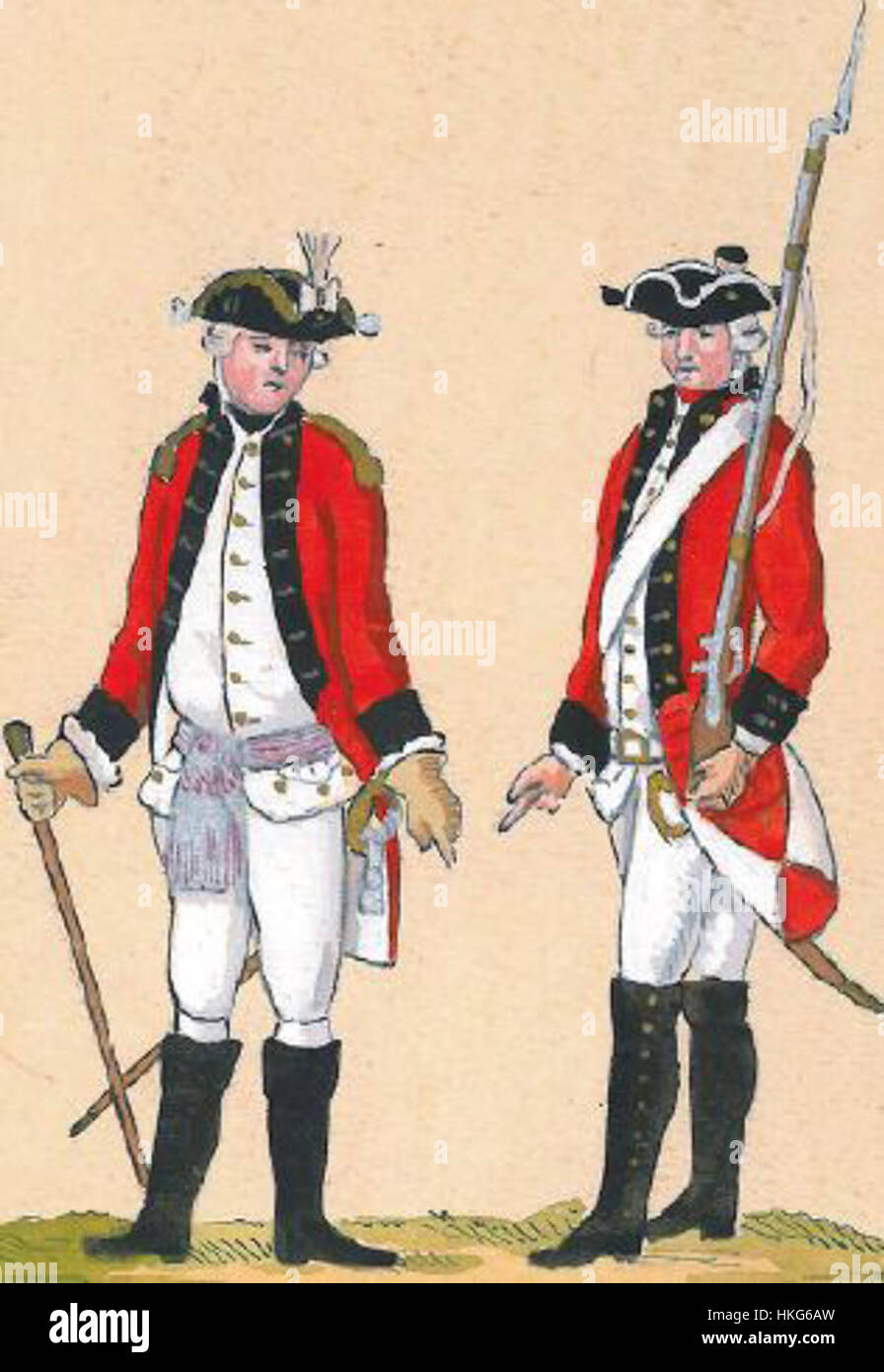 Questo dipinto militare raffigura il 44° Reggimento di fanteria dell'Ostrowska Ordynacja, una storica unità militare polacca. Il reggimento giocò un ruolo in vari conflitti storici e l'opera d'arte catturò le loro uniformi, tattiche e significato nella storia militare polacca. Foto Stock