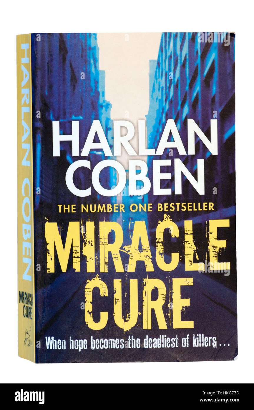Harlan Coben Paperback giallo-thriller Prenota Cura Miracolosa Foto Stock