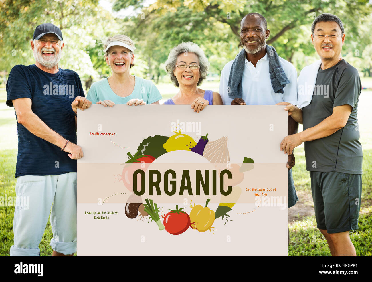 Mangiare sano cibo concetto di nutrizione Foto Stock