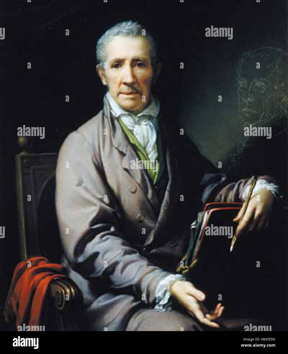 Giovanni Battista Lampi Autoritratto 1828 Foto Stock