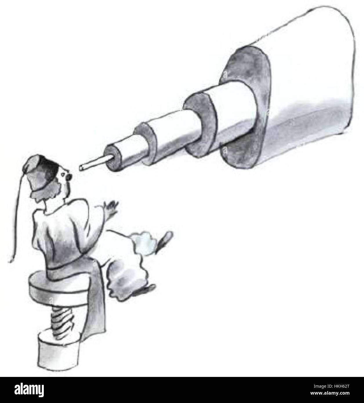 Il piccolo Principe Astronomo è un'opera d'arte ispirata al famoso personaggio di Antoine de Saint-Exupéry. Il pezzo riflette la miscela di immaginazione e curiosità scientifica in un paesaggio fantastico. Foto Stock