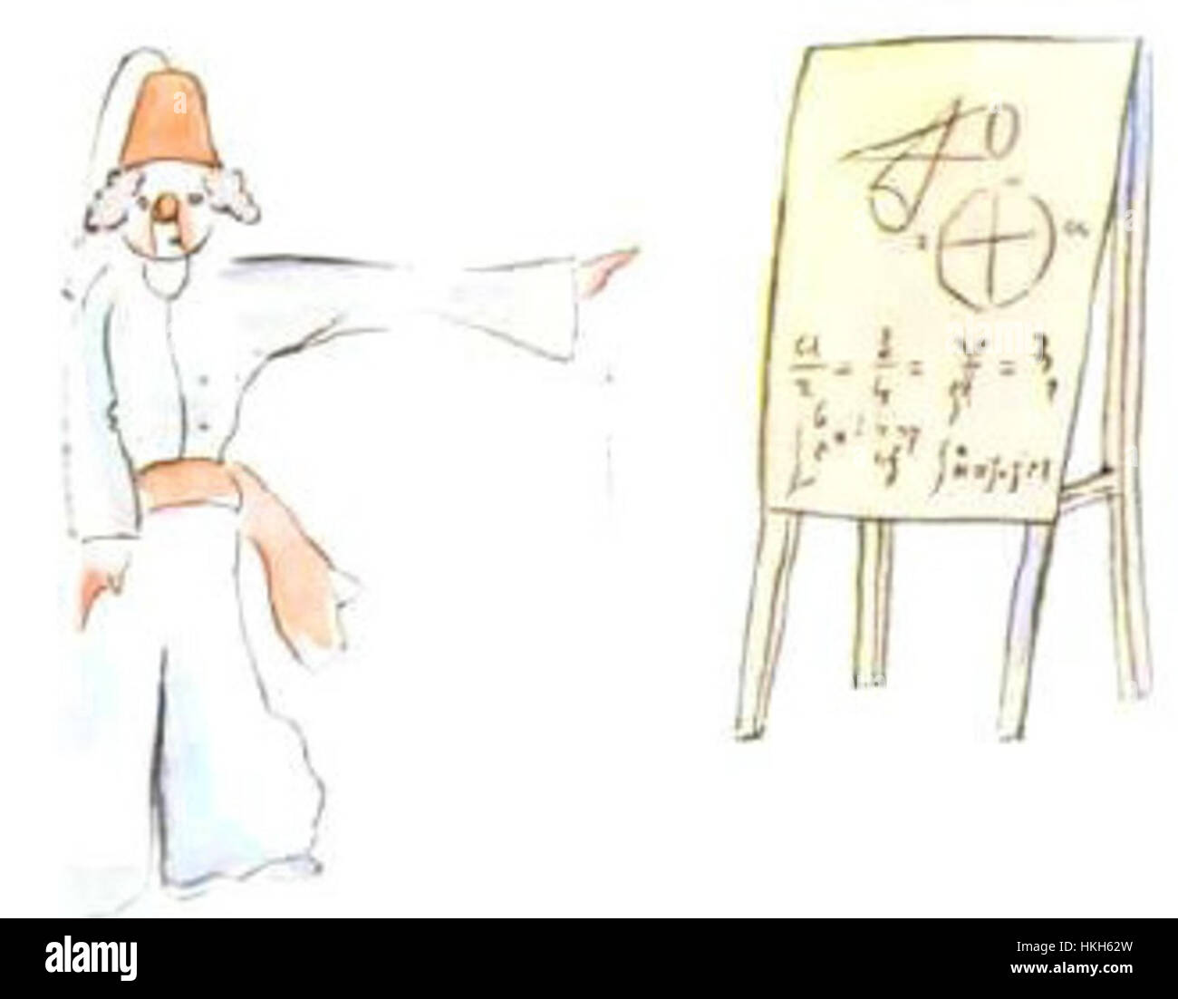 *Piccolo Principe Astronomo* è un'opera ispirata al *il piccolo Principe* di Antoine de Saint-Exupéry. Questo pezzo ritrae il personaggio del piccolo Principe in un contesto astronomico, enfatizzando temi di meraviglia, curiosità e cosmo in uno stile artistico storico. Foto Stock