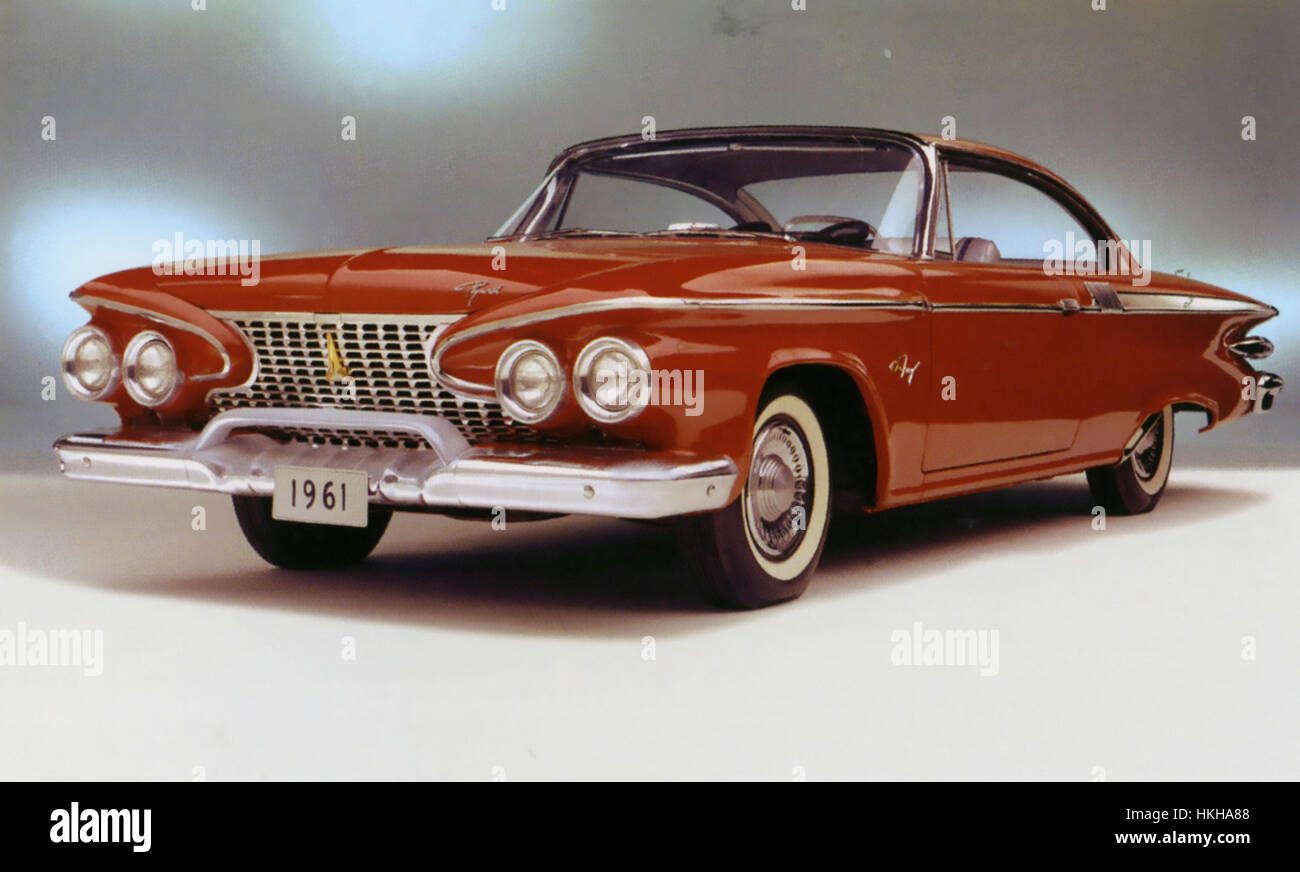 PLYMOUTH FURY HARDTOP COUPE 1961. La gamma è stata prodotta dal 1955 al 1989. Foto : cortesia Chrysler Corporation Foto Stock