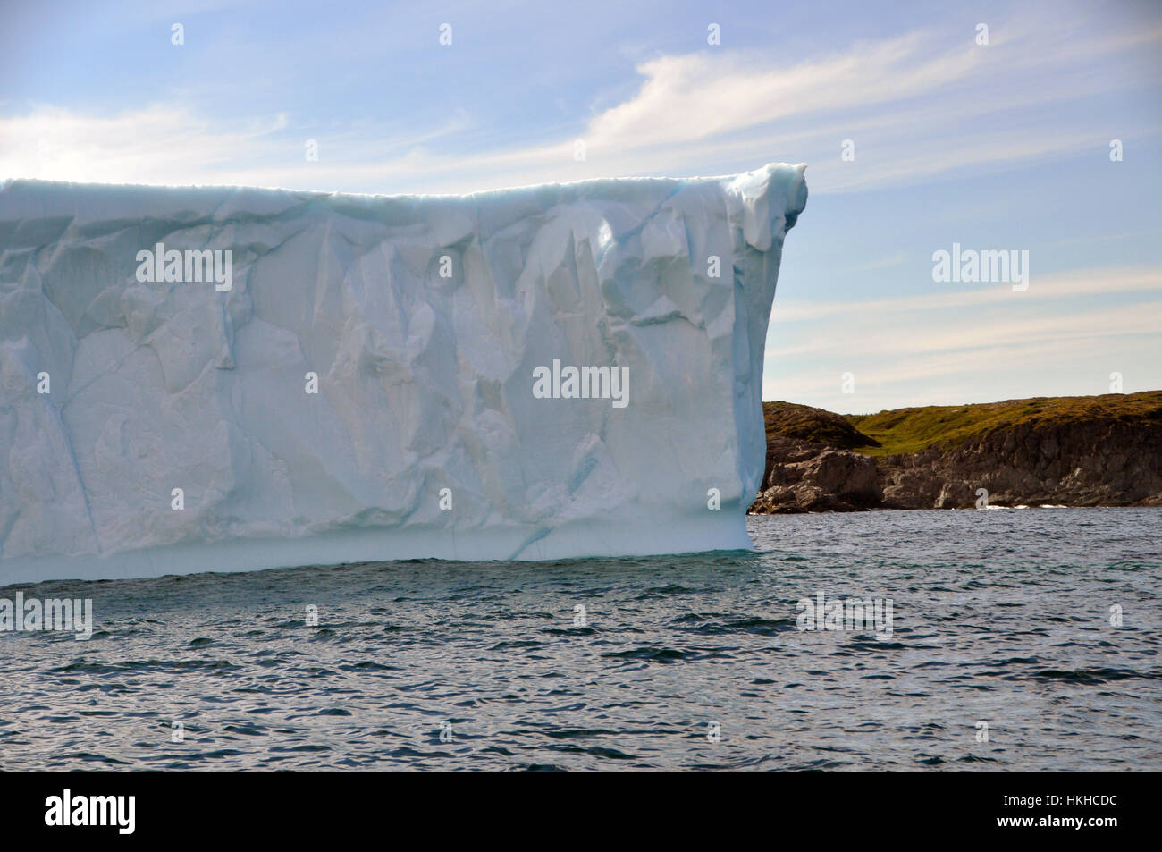 Iceberg vicino a San Antonio, Terranova Foto Stock