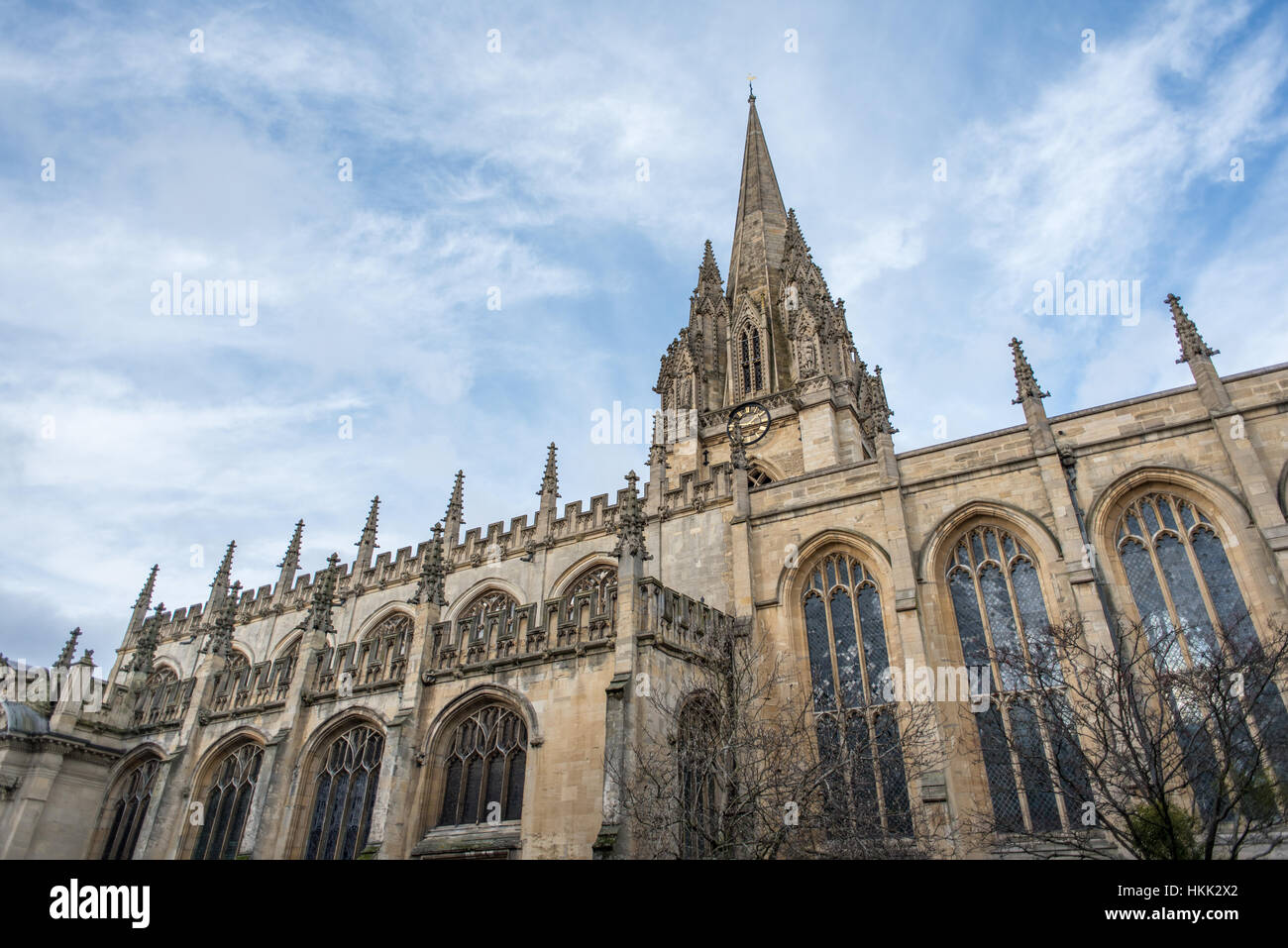 Merton College Chapel, Oxford University Foto Stock