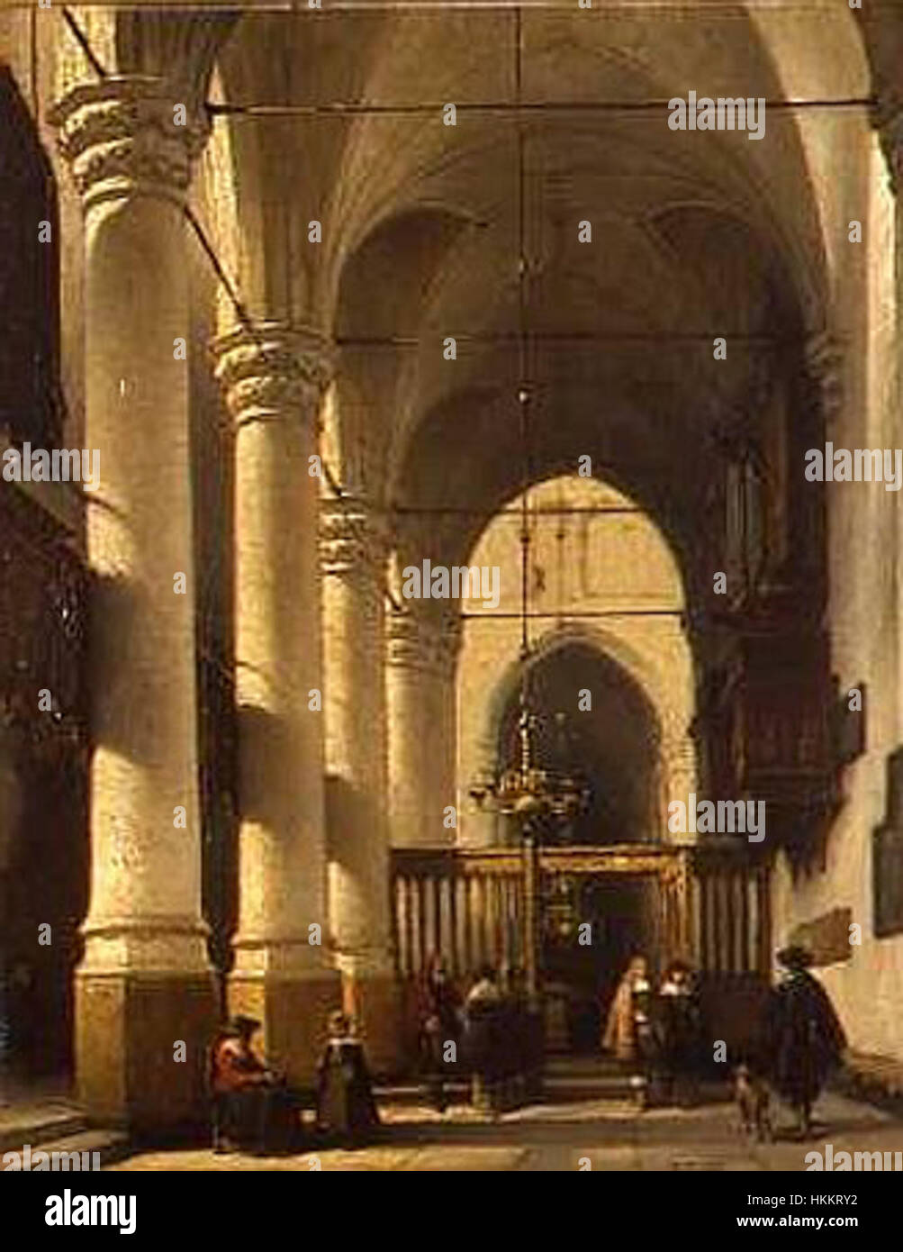 Bakenesserkerk 1870 Foto Stock