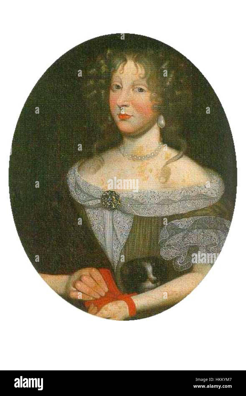 1652 Magdalena Sibylla Foto Stock