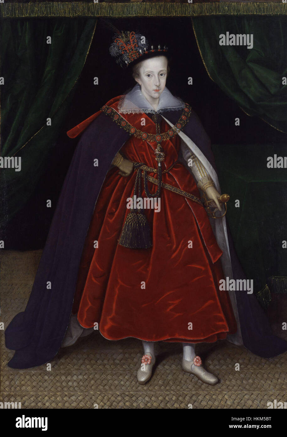 Henry, Principe di Galles da Marcus Gheeraerts il giovane Foto Stock